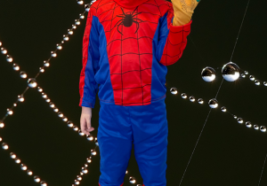 Natan jako Spider-man